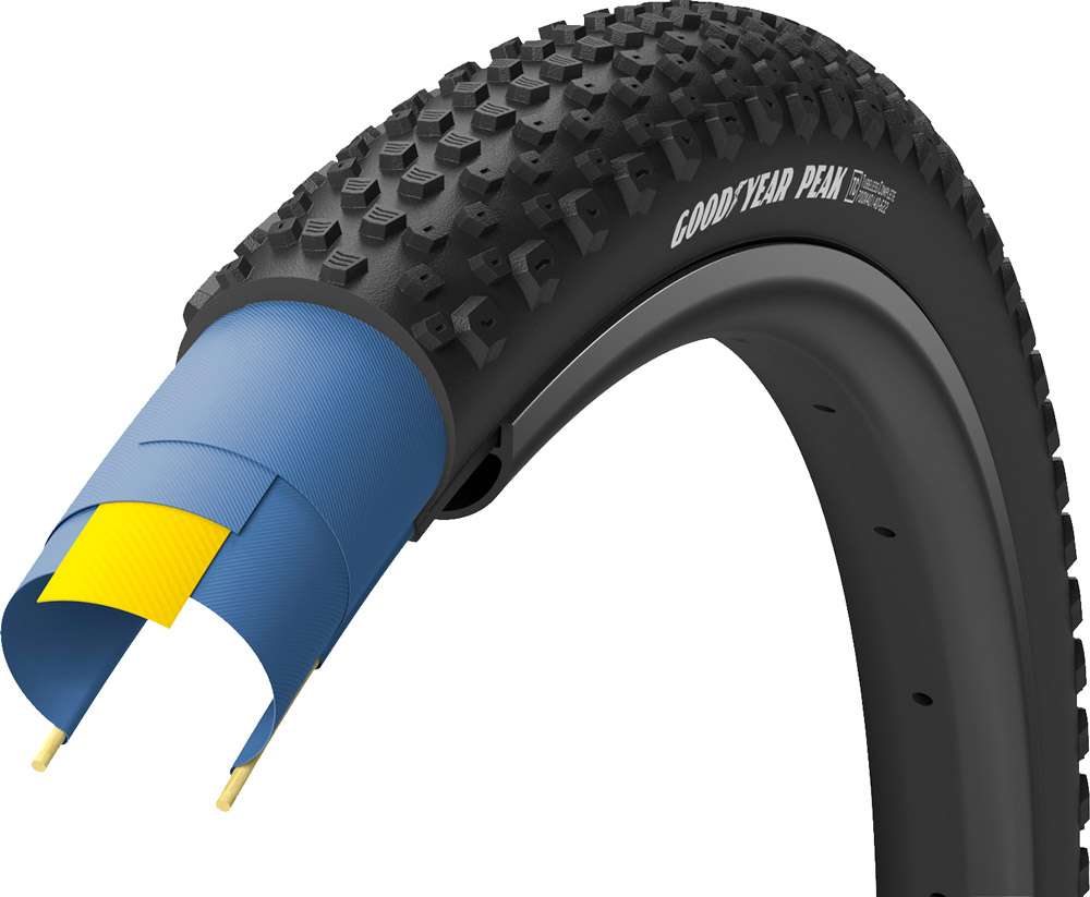 Goodyear peak 28 tlr 60 folding tire