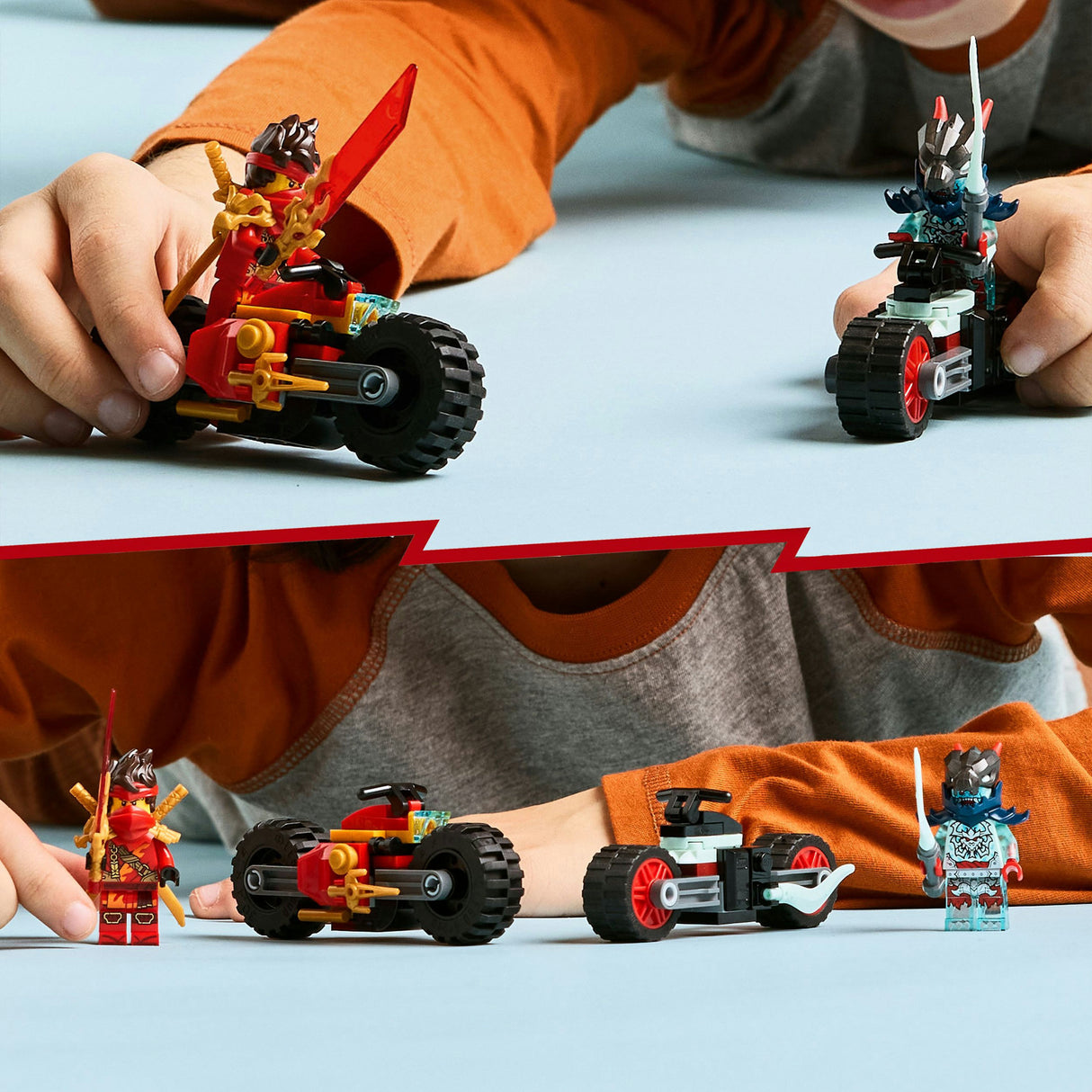 Lego ninjago 71838 kai's motorrace