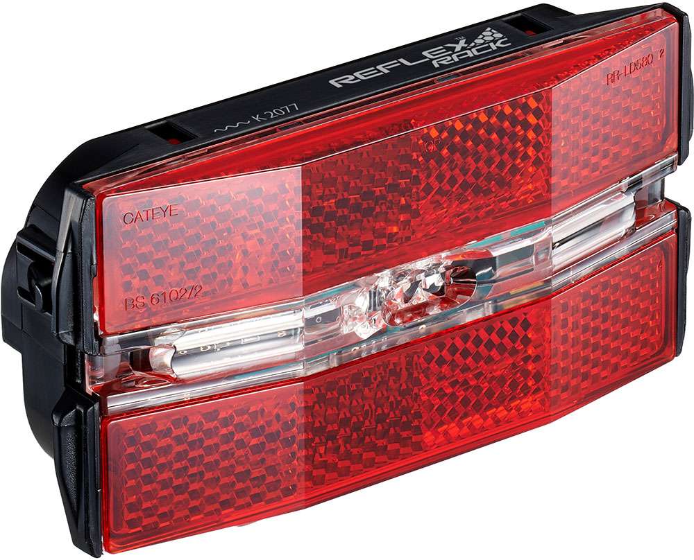 Cateye reflex rack rearlight