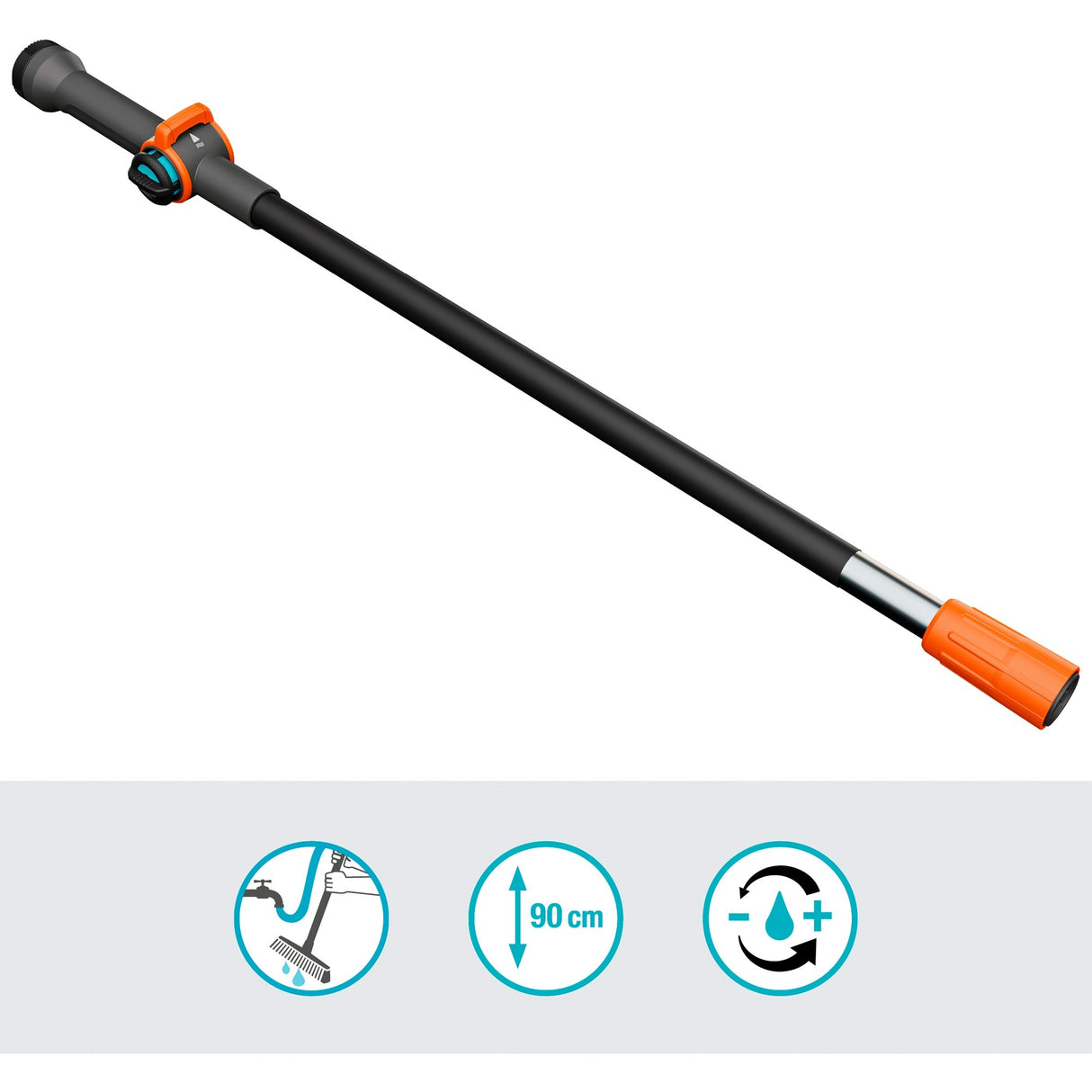 Gardena Cleansystem Steel S, 90 cm