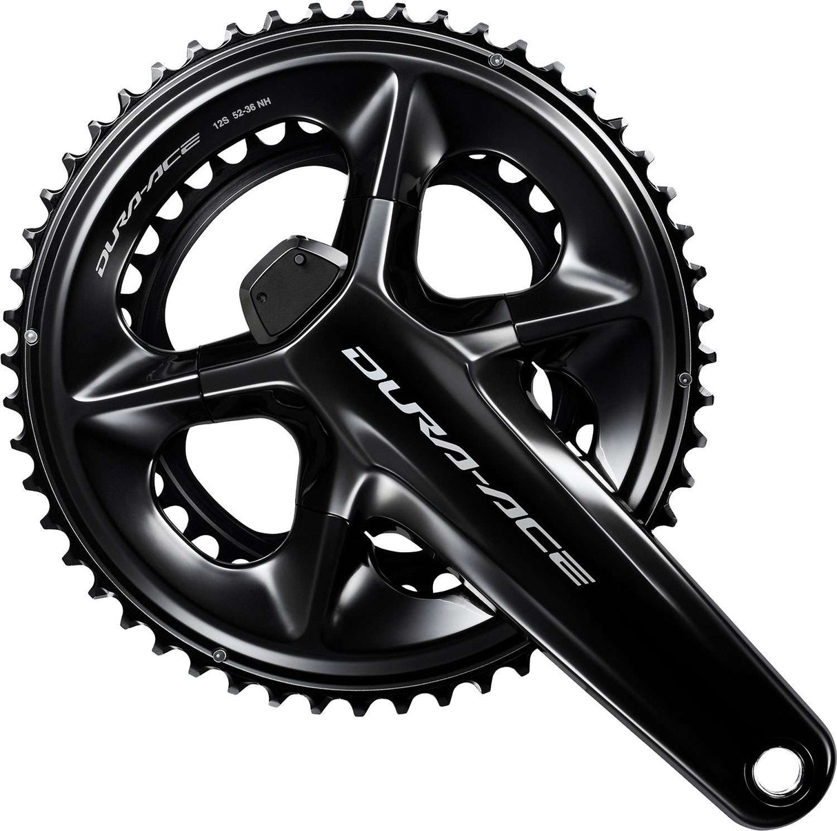 Shimano dura ace fc-r9200-p 12-speed power meter crank 52 36