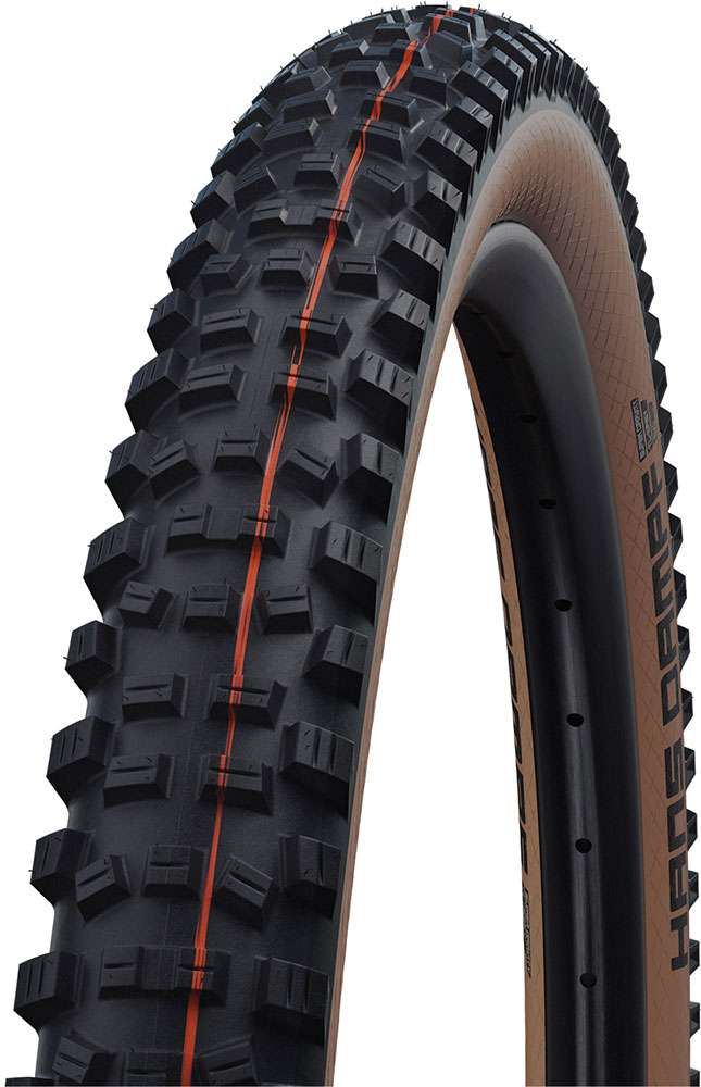 Foldningsbånd Schwalbe Hans Dampf Super Trail 29 x 2,35 60-622 mm - Bronze Sidewall