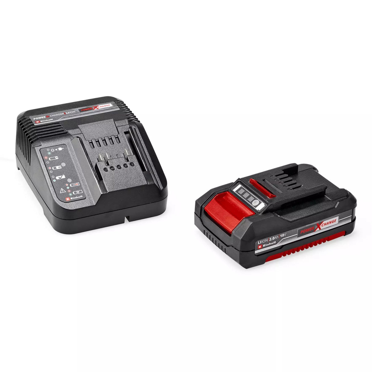 Einhell professionell sladdlös slagborr/skruvmejsel tp-cd 18 60 li-i bl (1x 2,0 ah) slagborrskruvmejsel (röd svart, inkl. 1x 2,0 ah power x-change batteri och laddare)