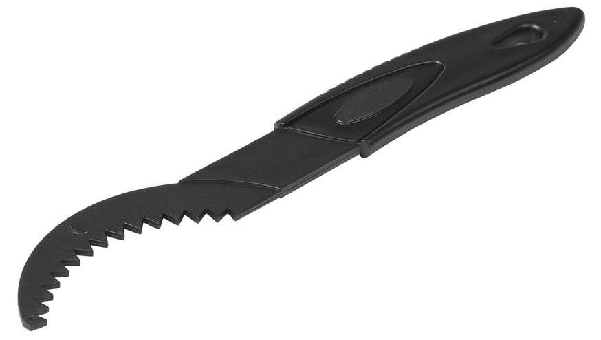 Radon sprocket scraper