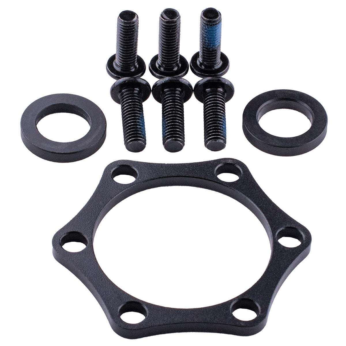 Reverse components boost rear wheel adapter