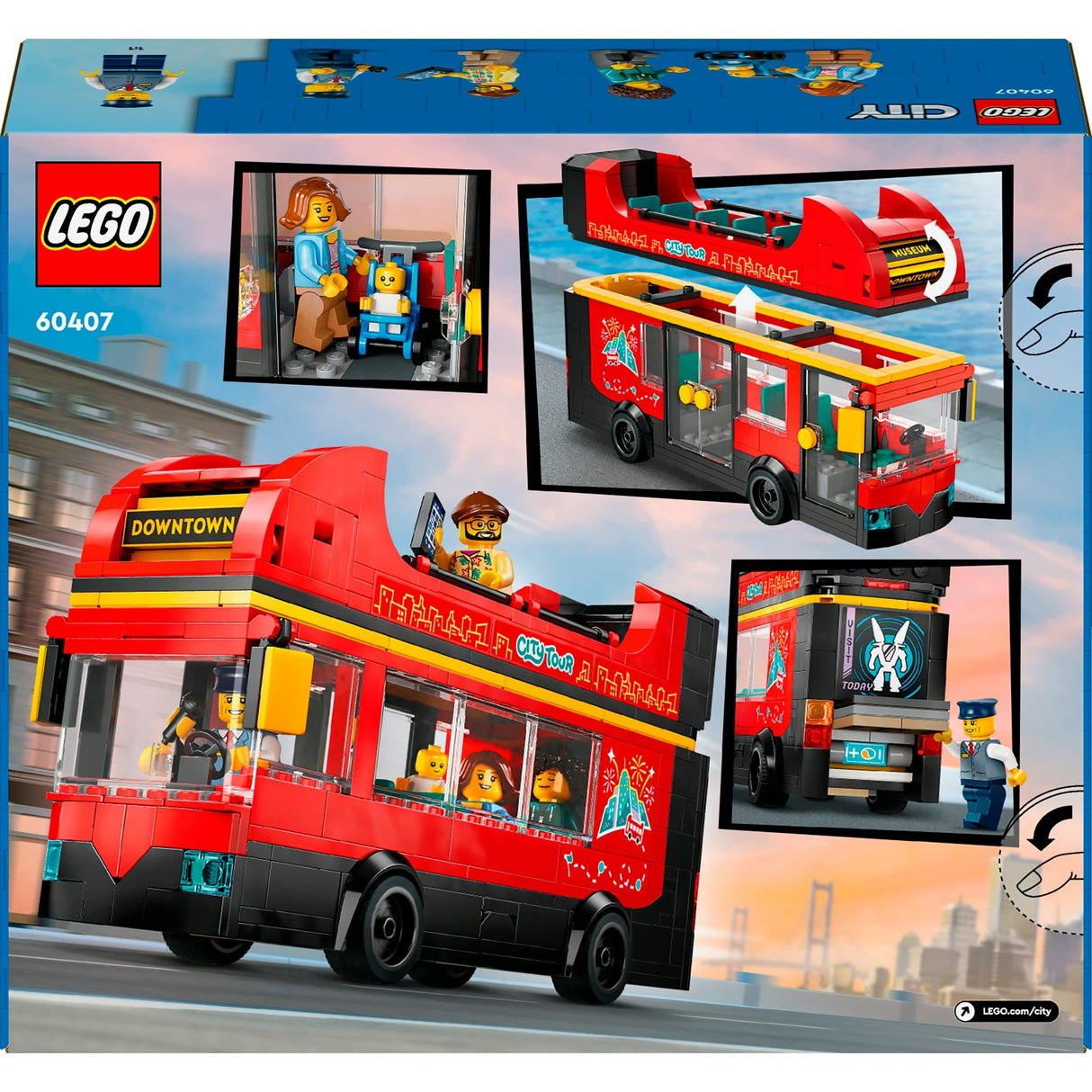 Lego City 60407 Touriste rout Duebel Hunn