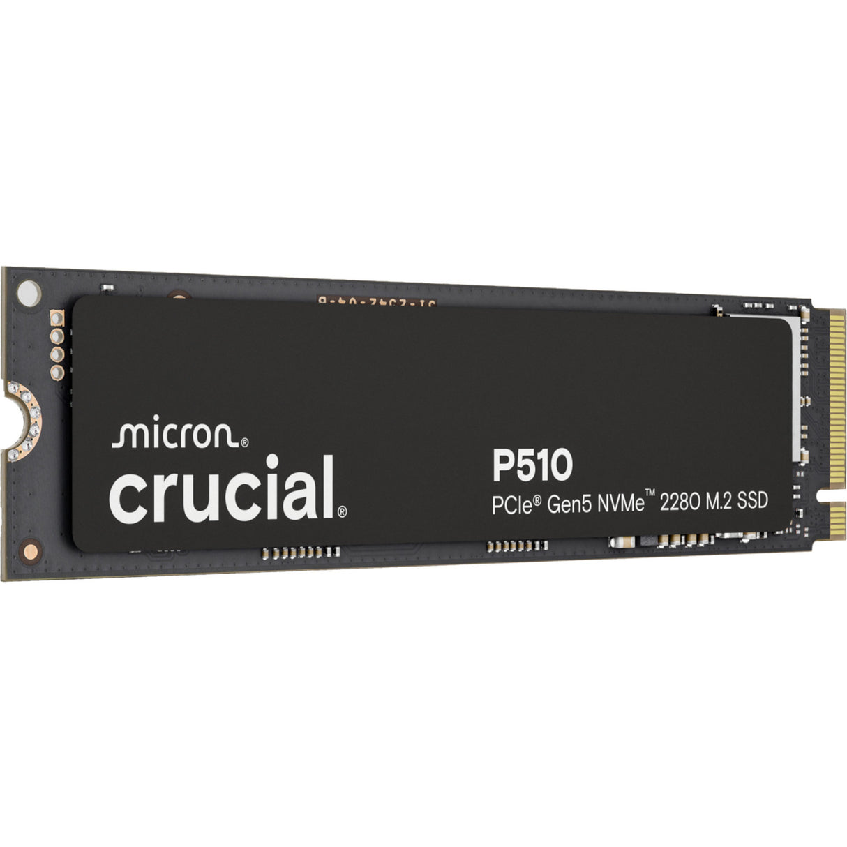 Crucial p510 1 TB SSD (Black, CT1000P510SSD8, PCIe 5.0)