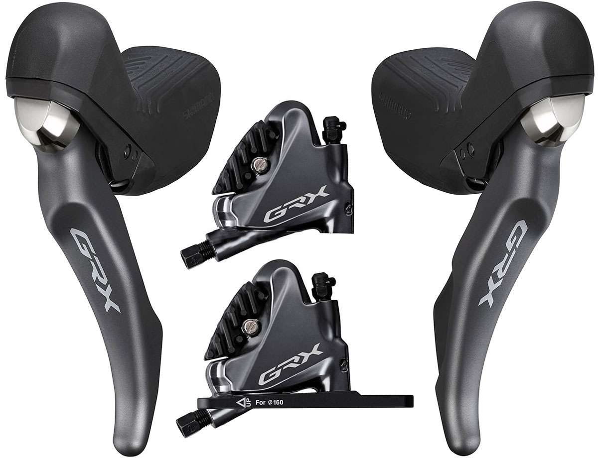 Shimano grx bl st-rx810+br-rx810 1x11-speed disc brake set