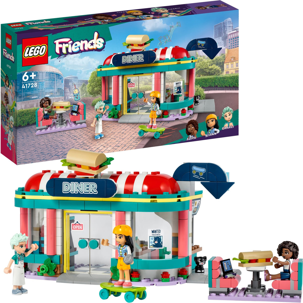 LEGO LEGO Friends 41728 Restaurant du cœur dans la ville