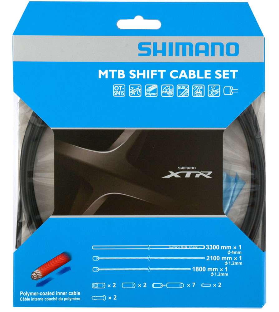 Shimano xtr ot-sp41 polymer shift cable set
