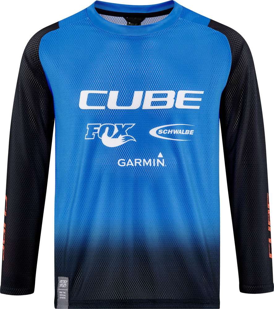Cube vetrtex rookie x actionteam - kid's long sleeve jersey