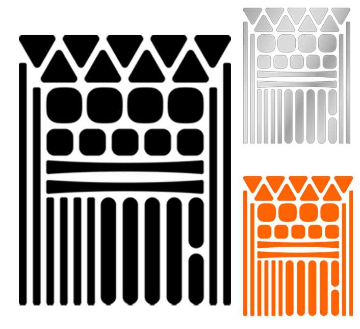 Rie:sel design re:flex anywhere - reflective stickers