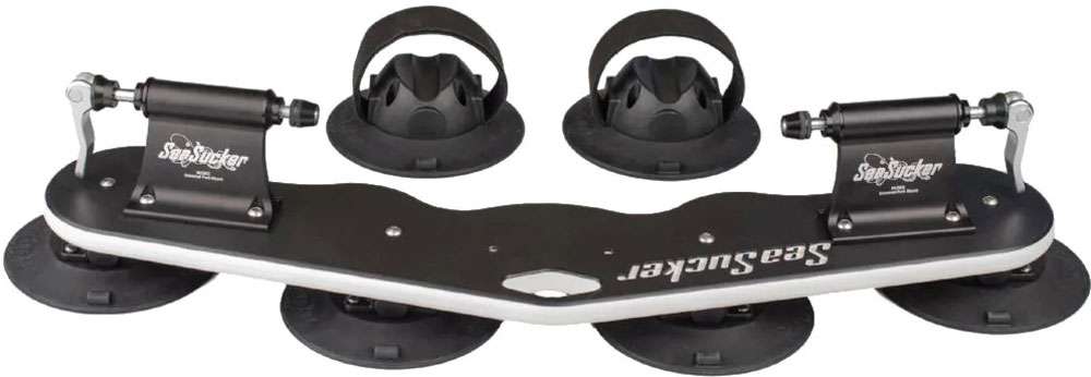 Seasucker bomber mini rack roof bike rack for 2 bikes