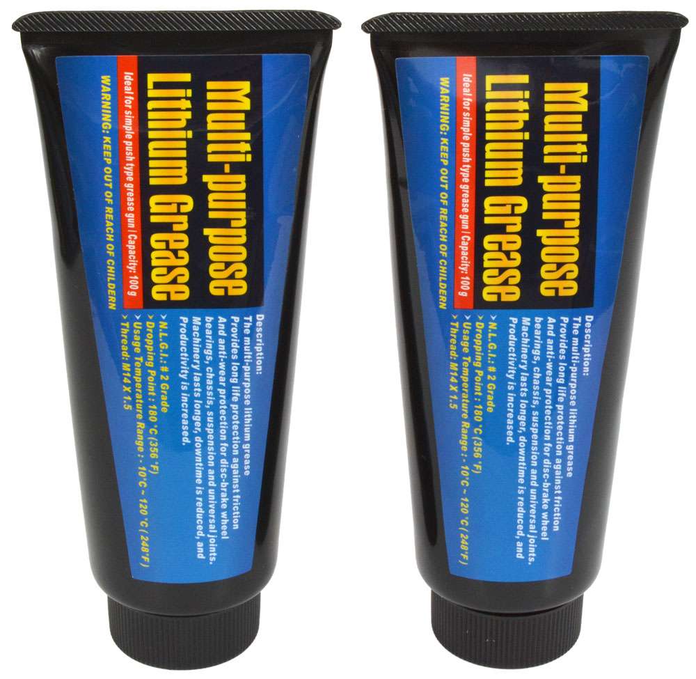 Radon grease tubes for grease gun 2 x 100g