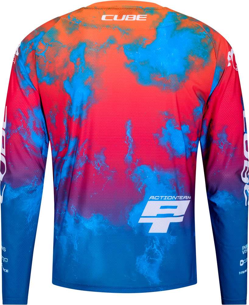 Cube x actionteam - mtb long sleeve jersey