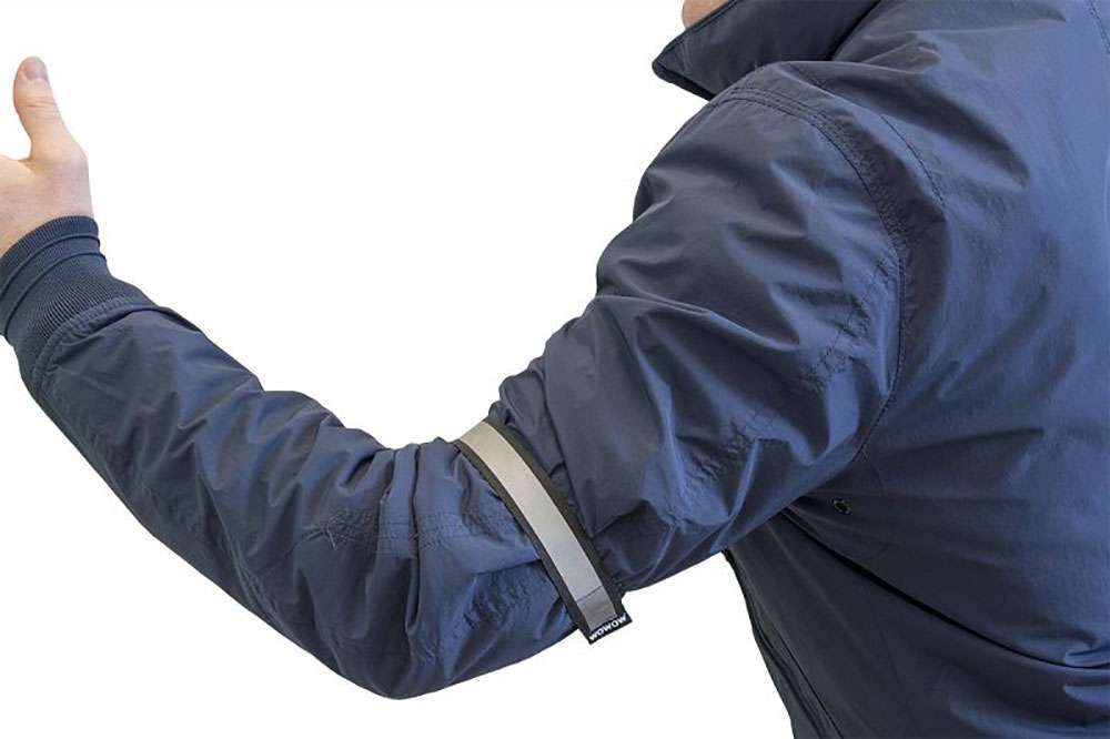 Wowow reflective band black