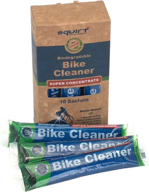 Squirt organic bike wash concentrate 10x30g