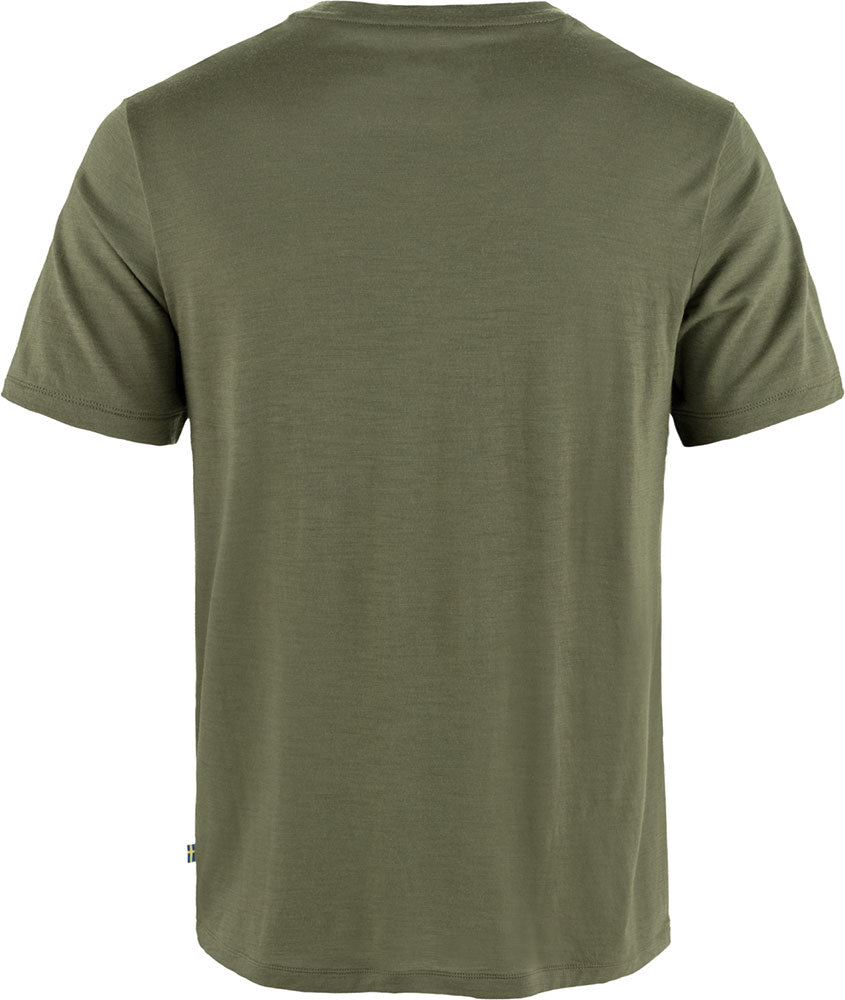 Fjällräven hoja wool - t-shirt | xl