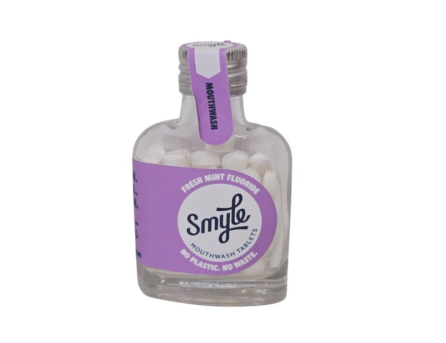 Smyle mouthwash tabs - fresh mint - bottle 50st.