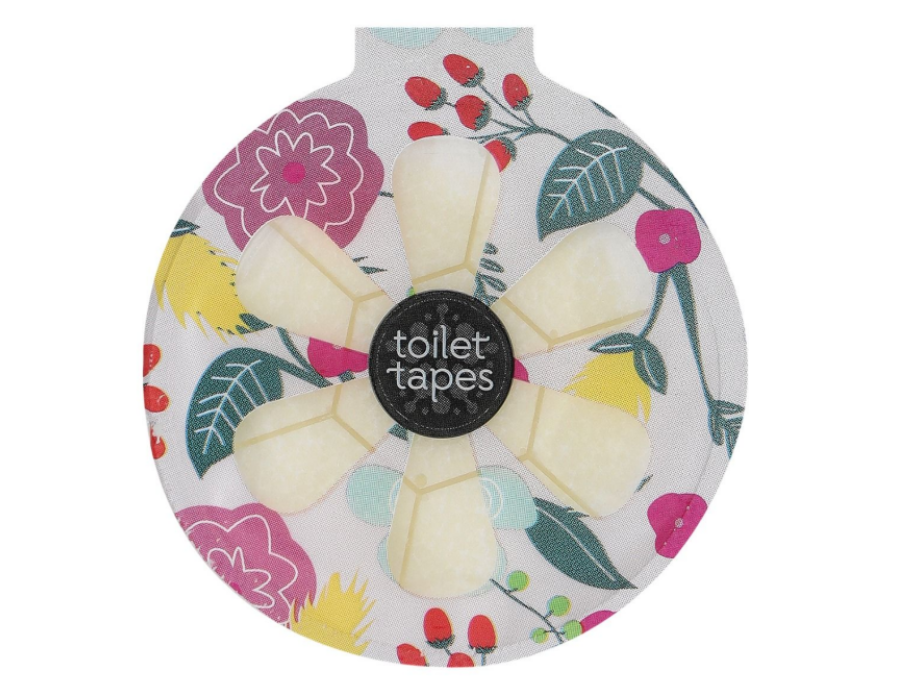 Toilettenbänder Toilettenband WC Block - Blumenfest