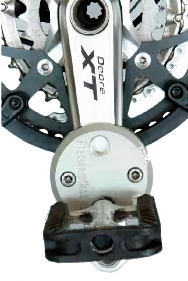 FOM Crank -Retirement Silver Universal de aluminio