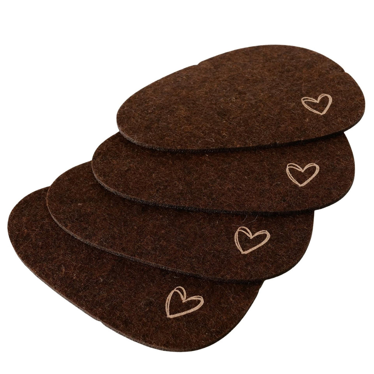 Boltze home onderzetterset orlano 4-delig 15x11cm
