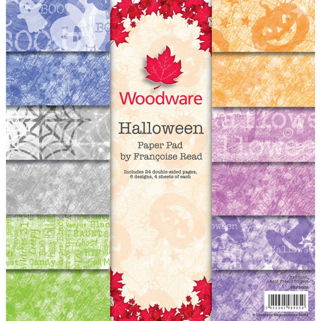 Woodware • paper pad halloween