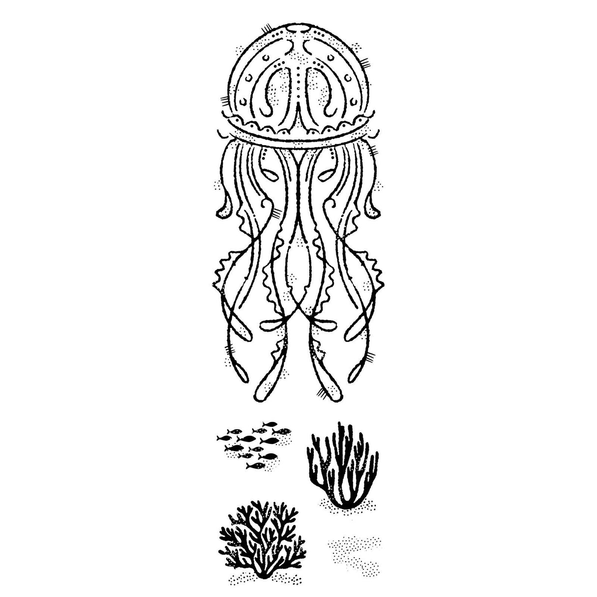Woodware • clear singles jelly fish