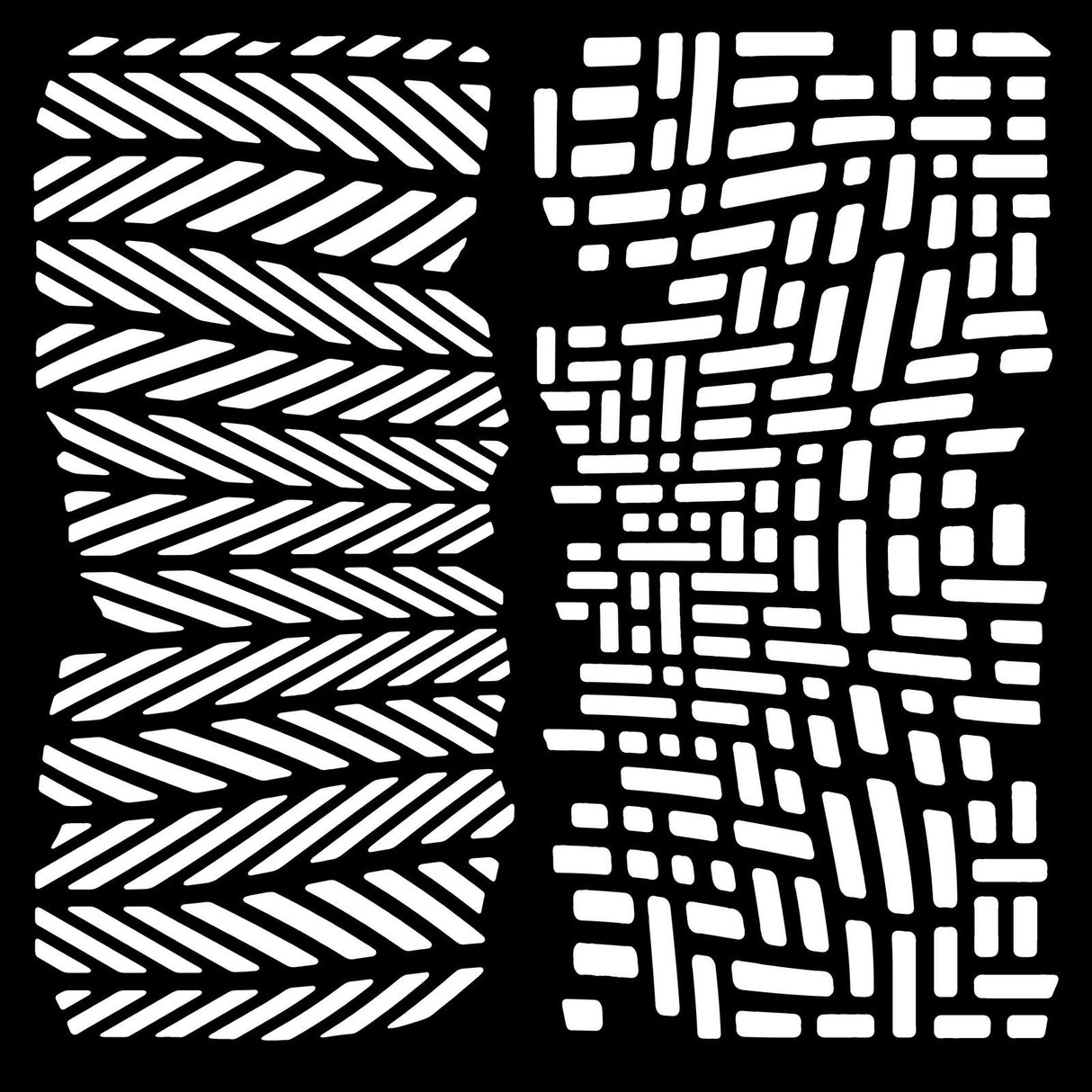 Woodware • stencil pampa