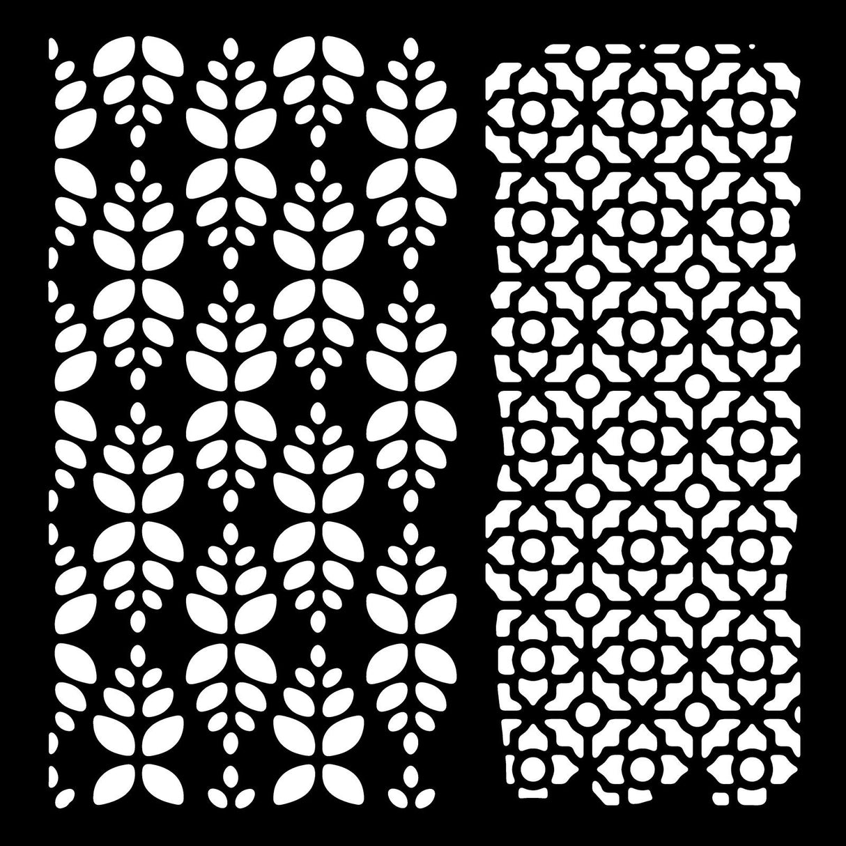 Woodware • stencil medina