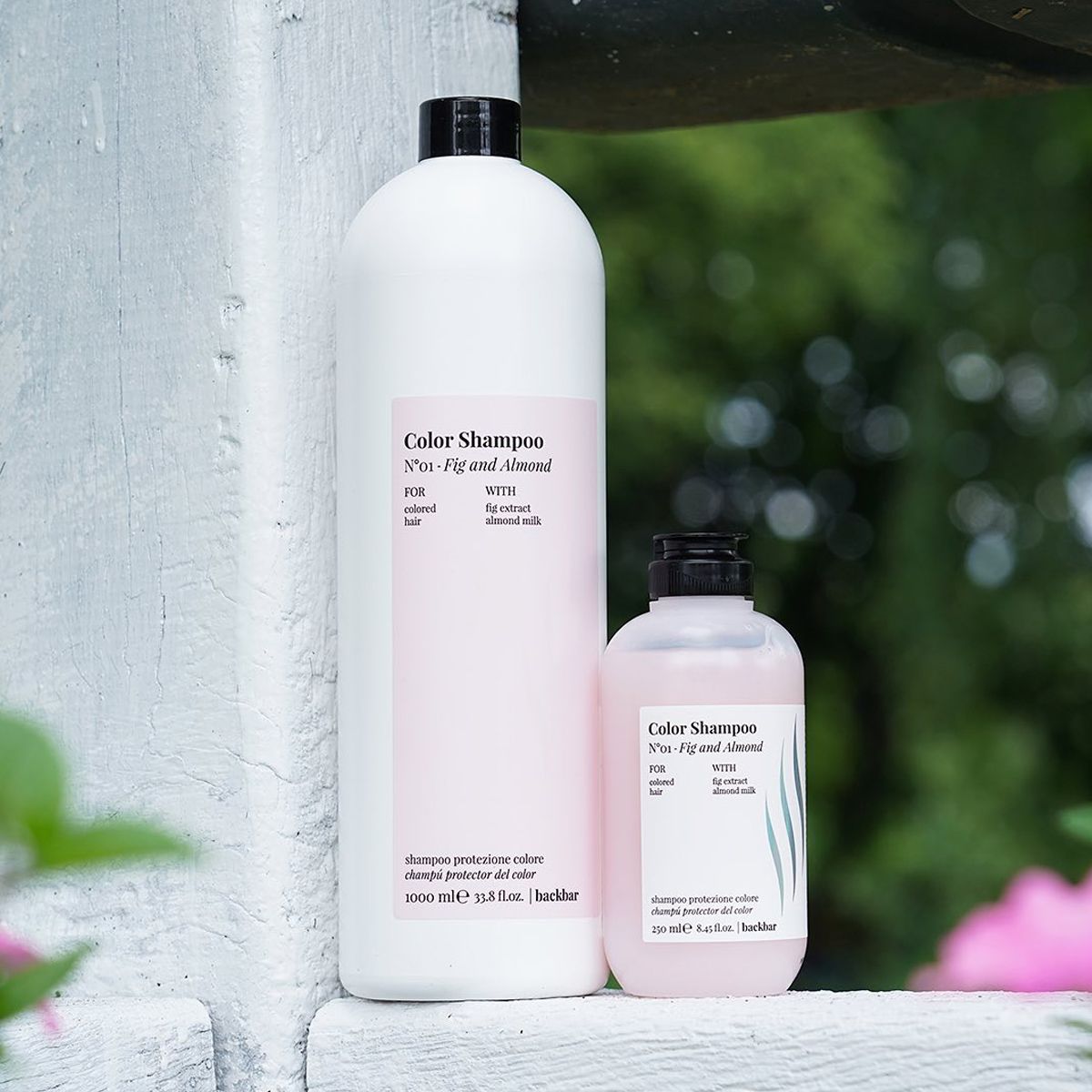 Farmavita backbar color shampoo n°01 fig and almond 250ml