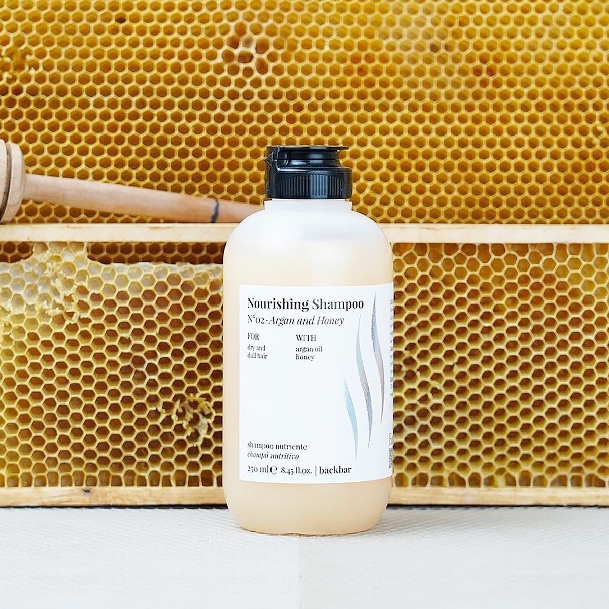 Farmavita backbar nourishing shampoo n°02 argan and honey 250ml