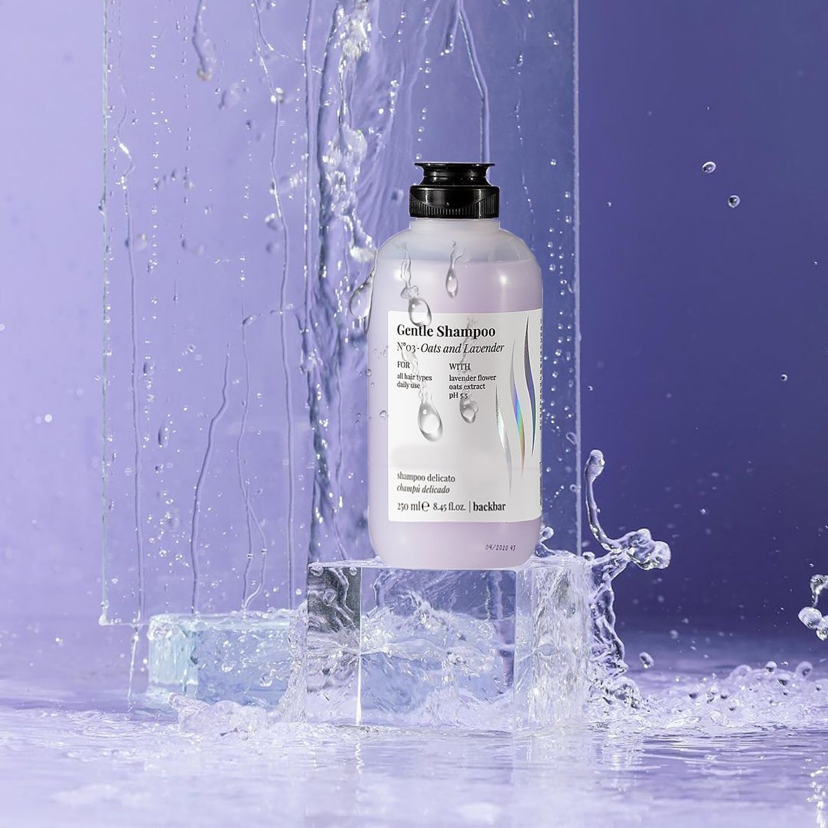 Farmavita backbar gentle shampoo n°03 oats and lavender 250ml