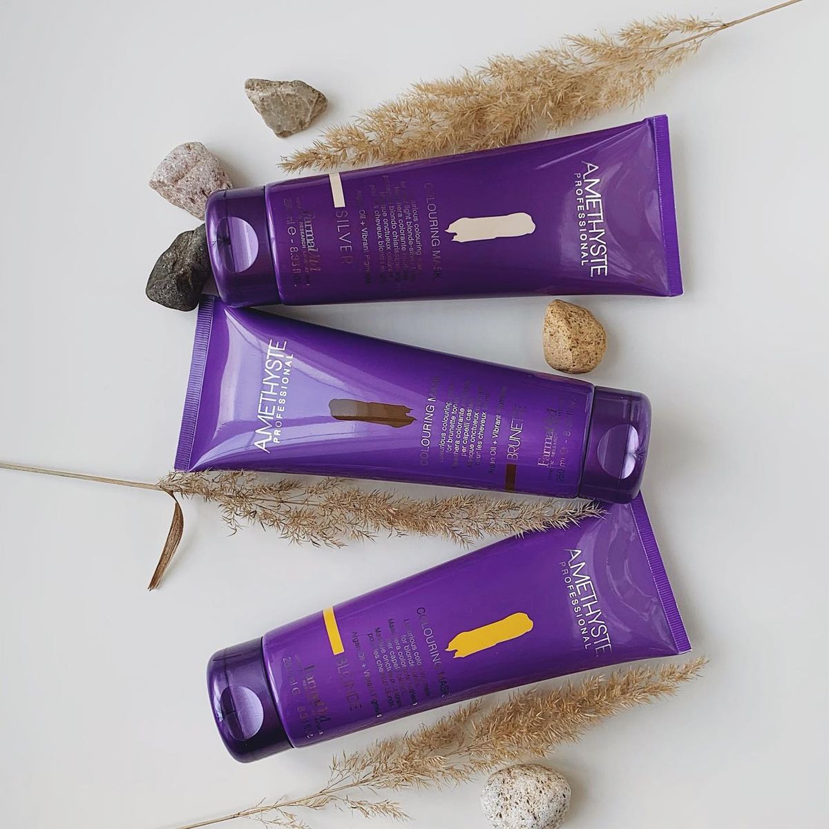 Farmavita ametystová barvicí maska brunetka 250ml