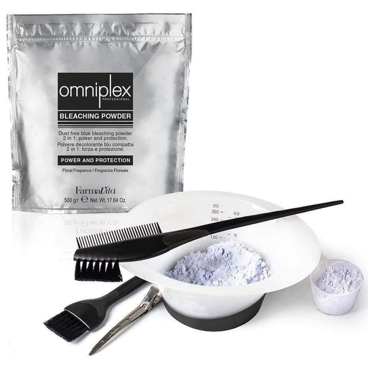 Farmavita Omniplex Professional Bleaching Powder Blue 500g