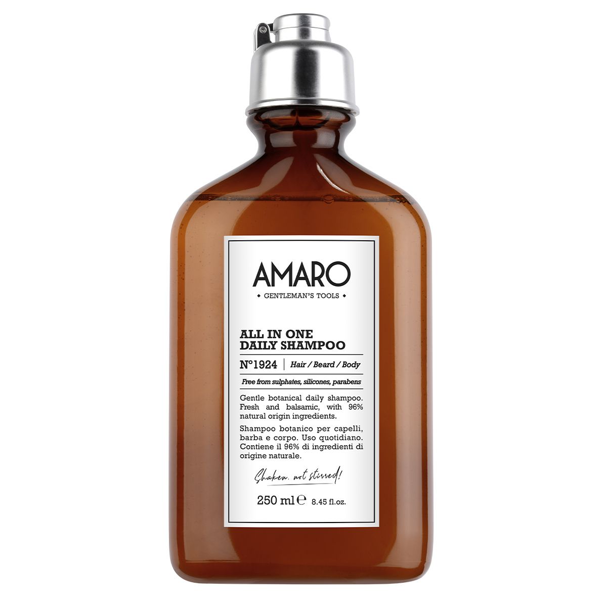 Farmavita amaro shampooing quotidien tout en un 250 ml