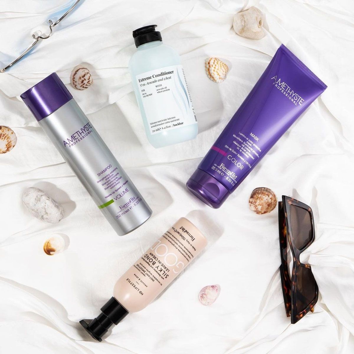 Farmavita ametystová barevná maska 250ml