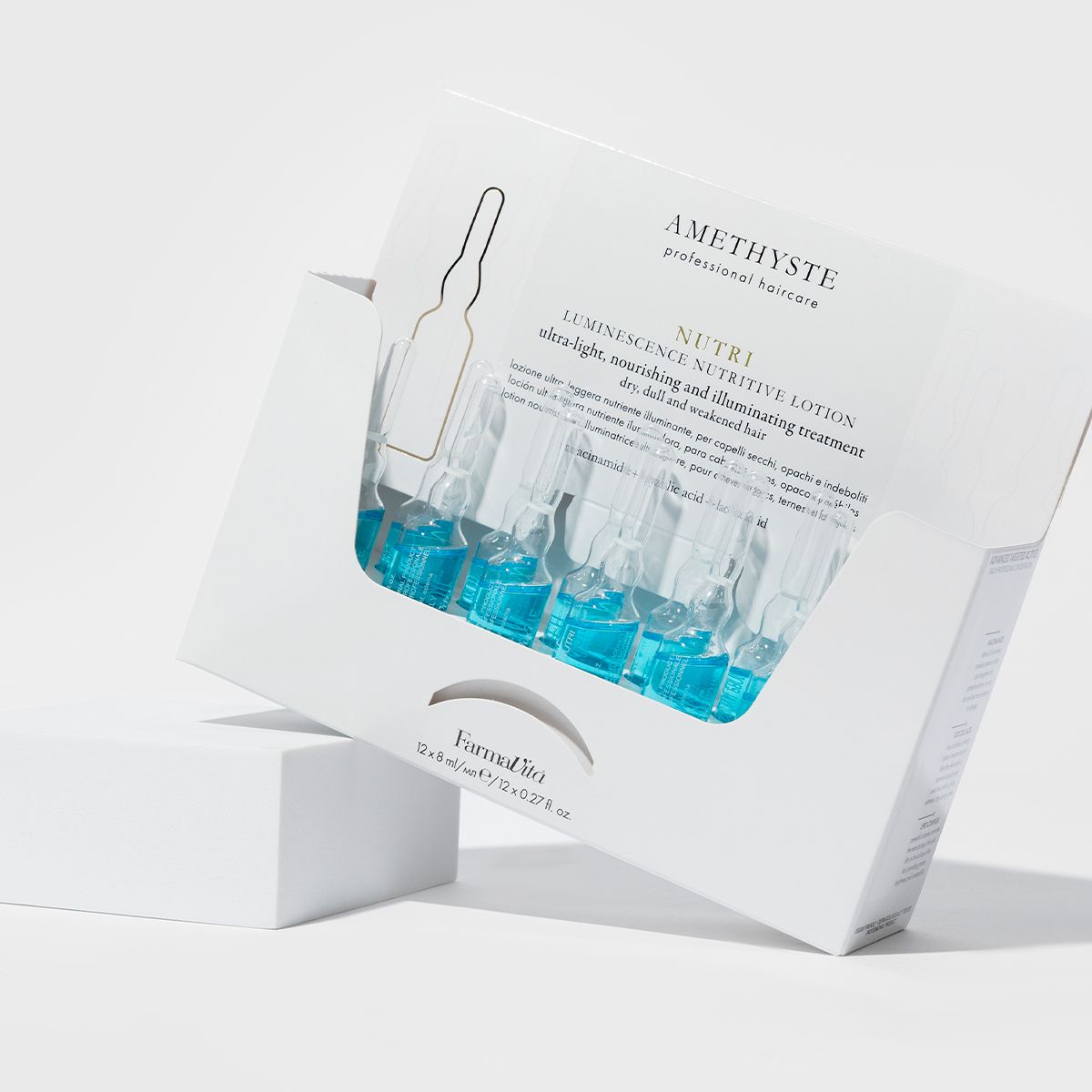 Farmavita amethyste nutri luminiscenční výživné mléko 10x10ml