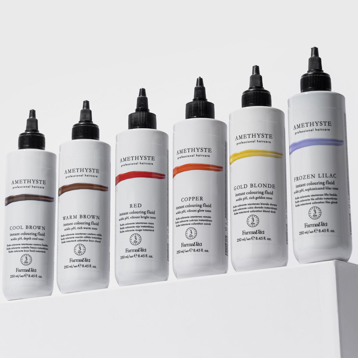 Farmavita amethyste instant coloring fluid frozen lilac 250ml