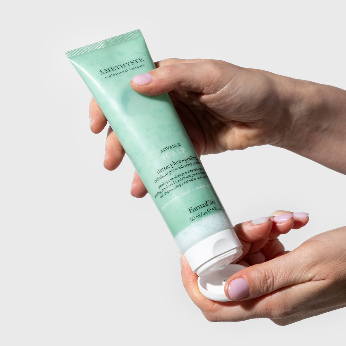 Farmavita amethyste advance detoxikační fyto-peeling na pokožku hlavy 150 ml