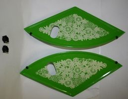 Gazelle dress guard 26 lacquer cloth dundy green