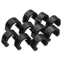 Cable guide PVC U-profile black