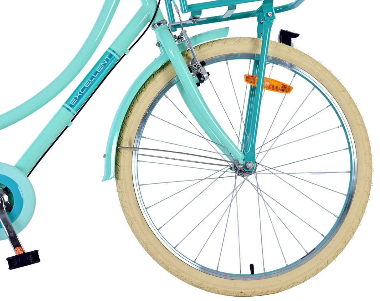 Volare Excellent Children's Bicycle - Girls - 24 inches - Green - 3 Gears