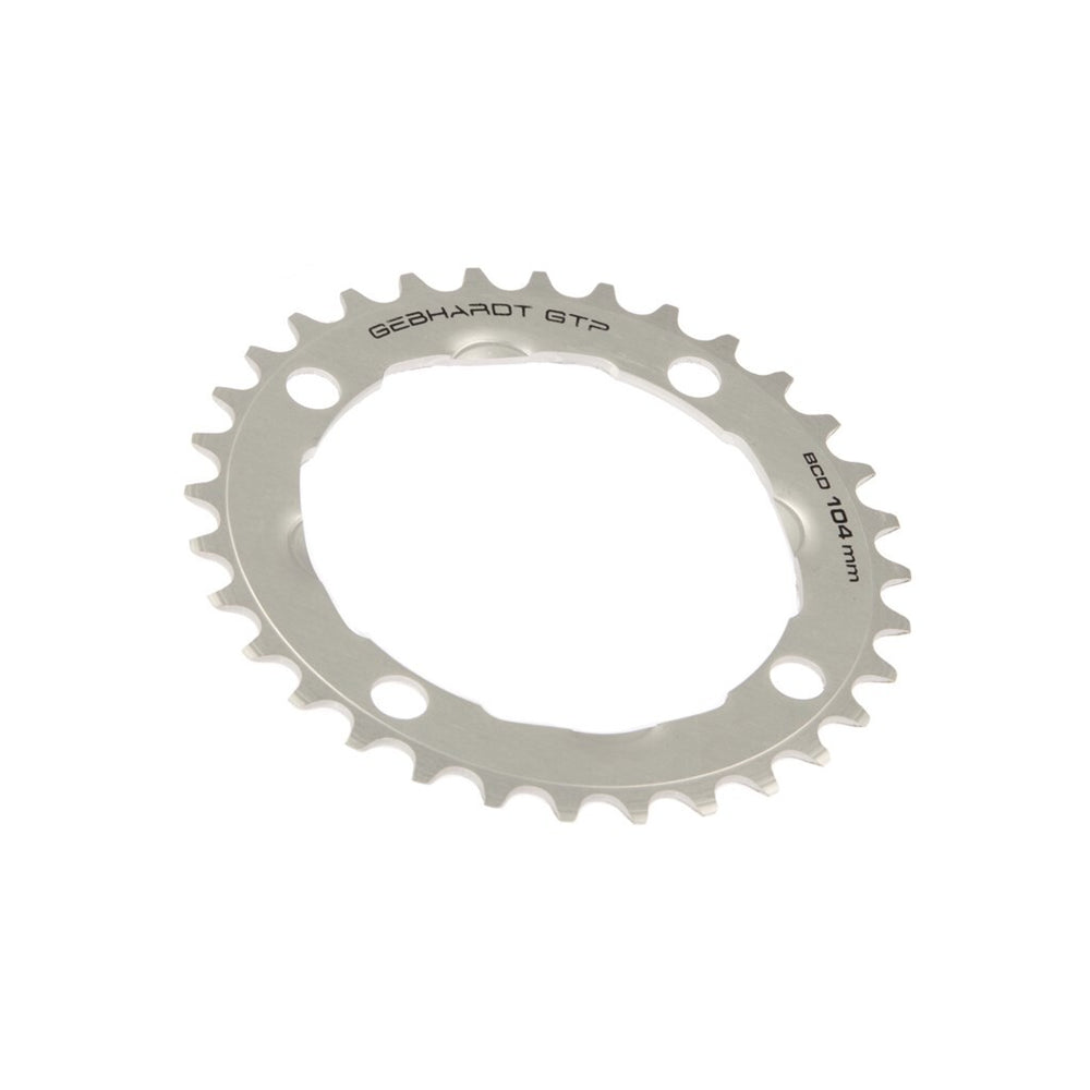 Gebhardt Chaîne Feuille Uni Grey 36t 4G Shimano 104 mm