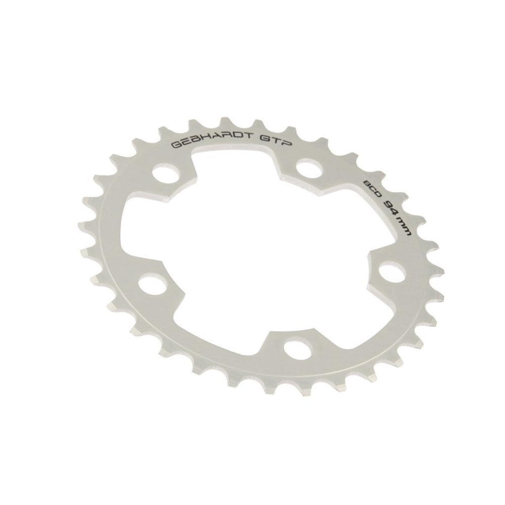 Gebhardt chainring 36t ø94mm 5 arms, silver