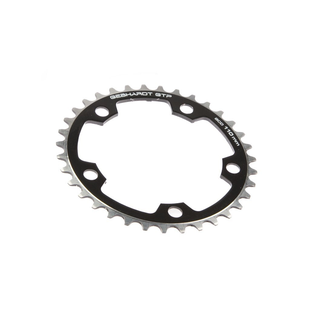Gebhardt chainring 39t bcd 110mm 5 arms, black