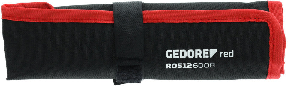 Gedore red Double Open-end Wrench Set short SW 6-22 mm 8-piece Black