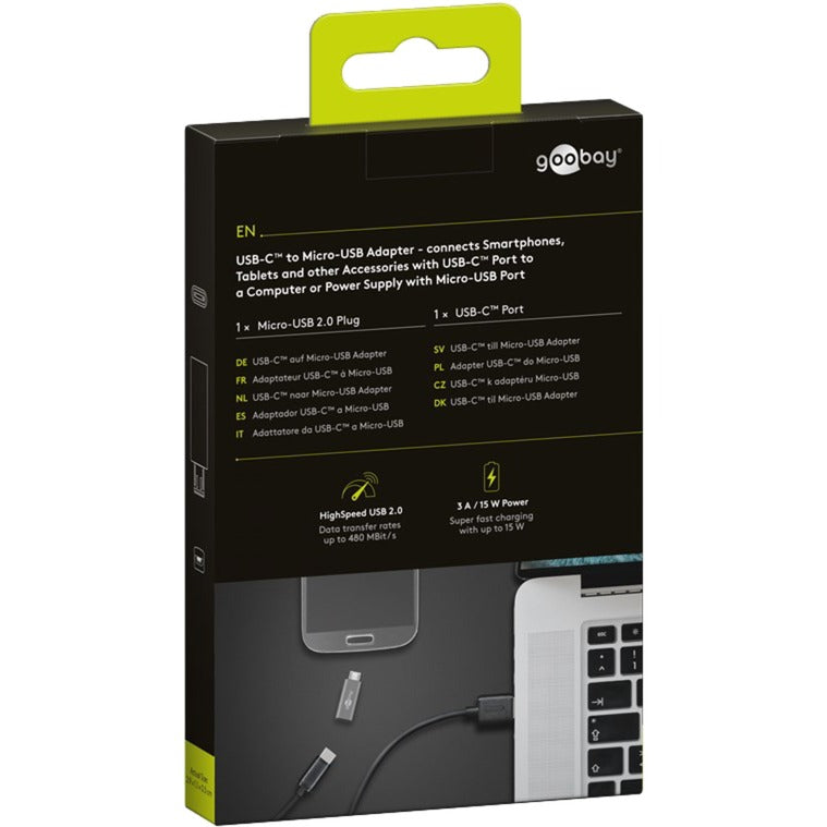 Goobay USB-C към Micro USB адаптер