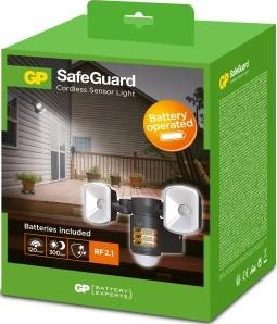 Gp led safeguard rf2.1 schijnwerper met sensor - 2700930