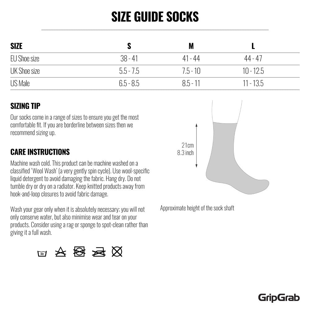 Gripgrab alpine merino high cut - socks